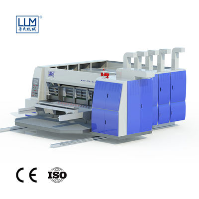 ISO Oluklu Kutu Baskı Makinesi, Baskı Yerleştirme Kalıp Kesme Makinesi