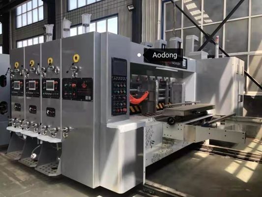 1-5 Renkli Flekso Baskı Yerleştirme Kalıp Kesme Makinesi 18kw ISO9001 Sertifikası