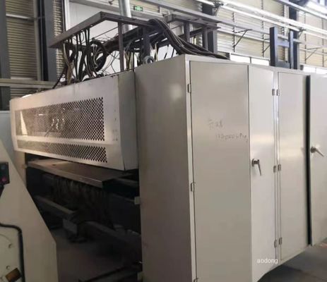Elektrik Tahrikli Kullanılmış Oluklu Kutu Yapma Makinesi Karton Üretim Hattı