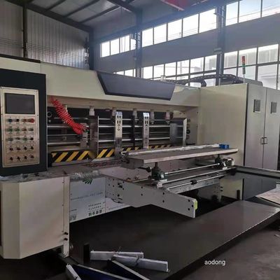 ISO90001 Fleksografik Kutu Baskı Makinesi, Oluklu Kalıp Kesici Ekipmanı